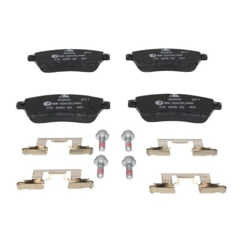 Bremsbelagsatz, Scheibenbremse ATE 13.0460-2605.2 für FORD, Vorderachse