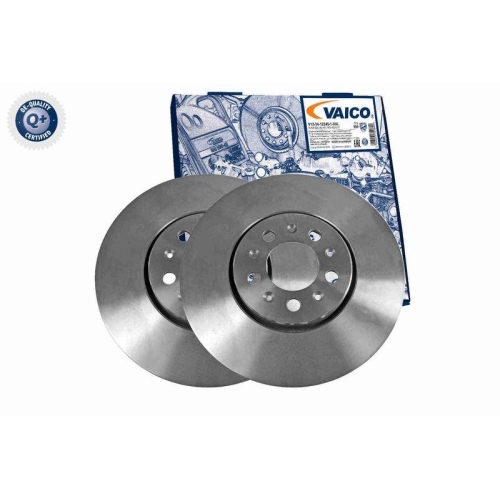 VAICO V10-80044 2 St&uuml;ck Bremsscheiben Q+, Erstausr&uuml;sterqualit&auml;t f&uuml;r AUDI SEAT SKODA VW