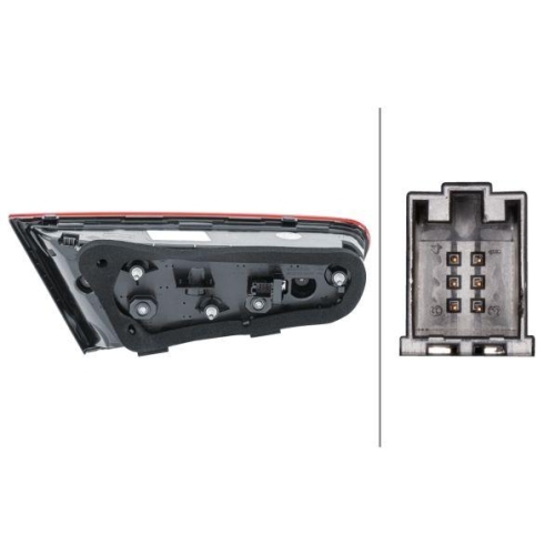 HELLA Heckleuchte 2SV 012 832-061 für AUDI, rechts