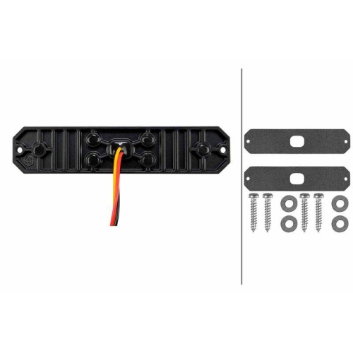 HELLA Blitz-Kennleuchte 2XD 012 160-801 für IVECO PAUS TEREX