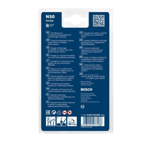 Zündkerze BOSCH 0 242 232 802 Super 4 für