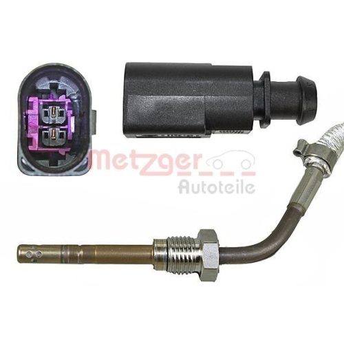 Sensor, Abgastemperatur METZGER 0894544 ORIGINAL ERSATZTEIL GREENPARTS f&uuml;r AUDI