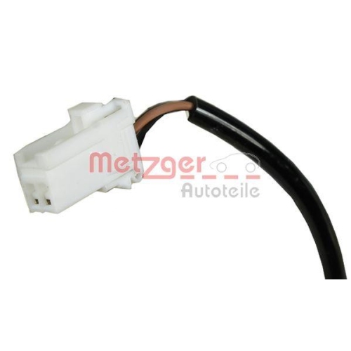Sensor, Raddrehzahl METZGER 0900636 f&uuml;r HYUNDAI, Hinterachse links