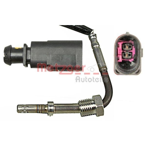 Sensor, Abgastemperatur METZGER 0894545 ORIGINAL ERSATZTEIL f&uuml;r AUDI VAG