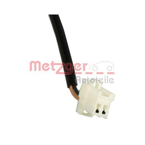 Sensor, Raddrehzahl METZGER 0900637 f&uuml;r HYUNDAI, Hinterachse rechts