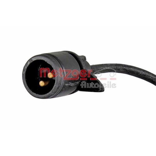 Bremsbelagsatz, Scheibenbremse METZGER 1170225 f&uuml;r AUDI, Vorderachse