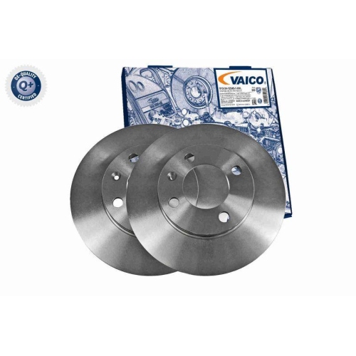 VAICO V10-80052 2 St&uuml;ck Bremsscheiben Q+, Erstausr&uuml;sterqualit&auml;t f&uuml;r AUDI SEAT SKODA VW