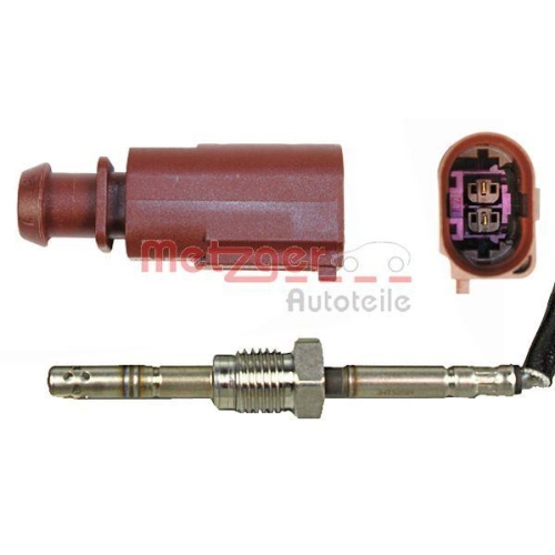 Sensor, Abgastemperatur METZGER 0894546 ORIGINAL ERSATZTEIL f&uuml;r AUDI VAG