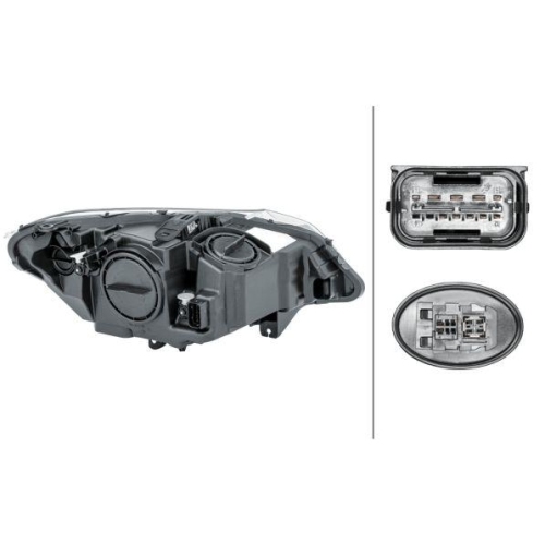 HELLA Hauptscheinwerfer 1EL 009 933-411 für BMW, links