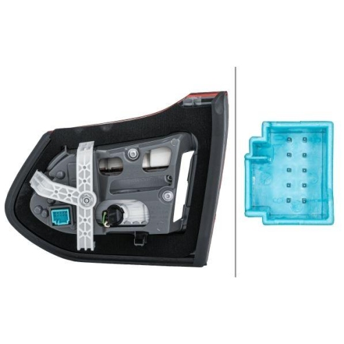 HELLA Heckleuchte 2TZ 354 875-151 für MERCEDES-BENZ, links