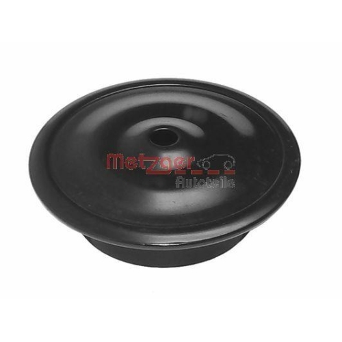 Federteller METZGER 6490289 f&uuml;r VAG, Hinterachse, oben