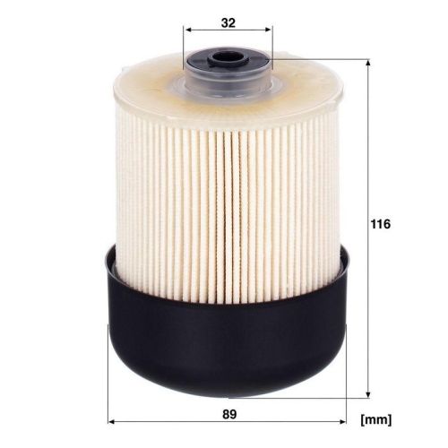 Kraftstofffilter MANN-FILTER PU 9011 z KIT f&uuml;r MERCEDES-BENZ NISSAN RENAULT