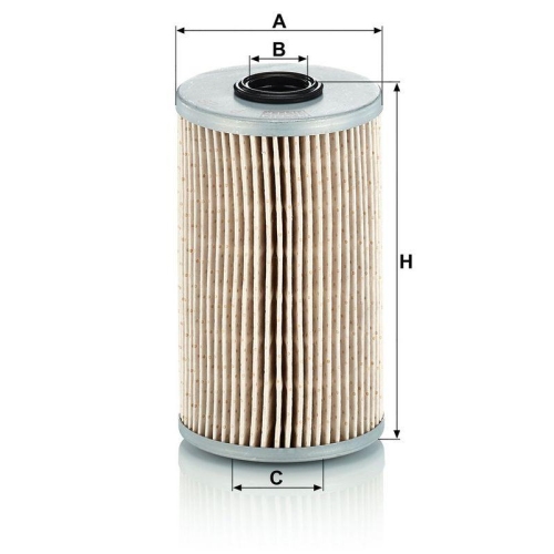 Kraftstofffilter MANN-FILTER P 726 x f&uuml;r NISSAN OPEL RENAULT VAUXHALL