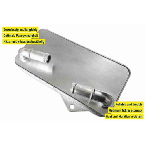 Ölkühler, Automatikgetriebe VEMO V10-60-0073 Original VEMO Qualität für AUDI VW