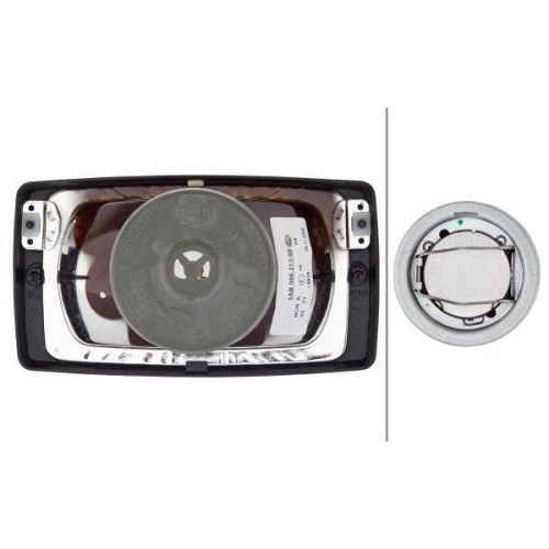 HELLA Hauptscheinwerfer 1AB 006 213-001 f&uuml;r MERCEDES-BENZ VOLVO HYUNDAI BOMAG