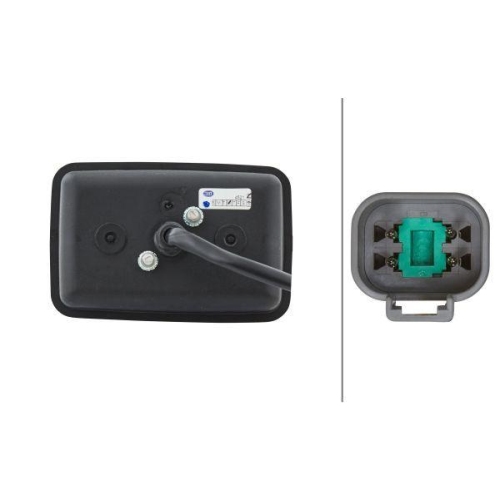 HELLA Heckleuchte 2SD 997 131-367 für LIEBHERR, links, rechts