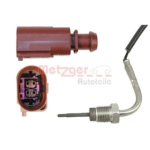 Sensor, Abgastemperatur METZGER 0894549 ORIGINAL ERSATZTEIL f&uuml;r VAG