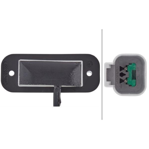 HELLA Kennzeichenleuchte 2KA 010 278-627 f&uuml;r KRONE SOLARIS NOGE, au&szlig;en