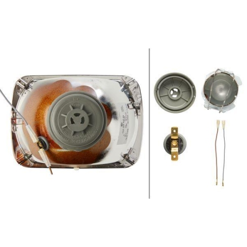 HELLA Scheinwerfereinsatz, Hauptscheinwerfer 1LE 003 427-041 f&uuml;r FREIGHTLINER