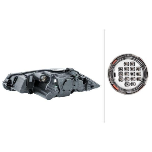 HELLA Hauptscheinwerfer 1LL 354 815-101 für JAGUAR, rechts