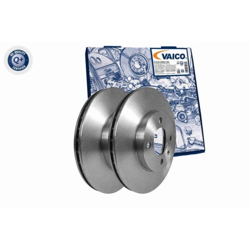 VAICO V10-80058 2 St&uuml;ck Bremsscheiben Q+, Erstausr&uuml;sterqualit&auml;t f&uuml;r AUDI SEAT SKODA VW