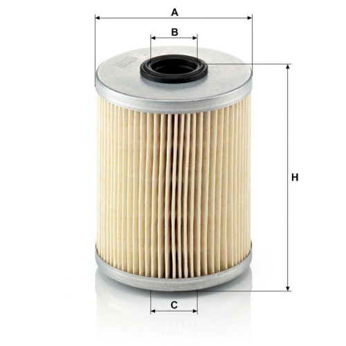 Kraftstofffilter MANN-FILTER P 718 x f&uuml;r NISSAN OPEL RENAULT RENAULT TRUCKS