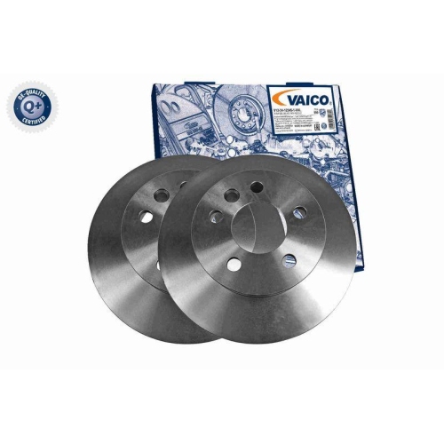VAICO V10-80060 2 St&uuml;ck Bremsscheiben Q+, Erstausr&uuml;sterqualit&auml;t f&uuml;r AUDI SEAT SKODA VW