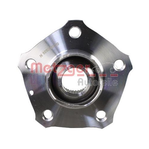 Radnabe METZGER N 1050 GREENPARTS f&uuml;r AUDI, Hinterachse links