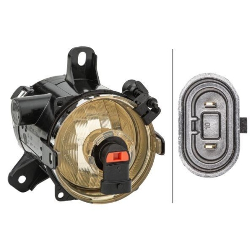 HELLA Nebelscheinwerfer 1N0 354 824-021 für OPEL VAUXHALL GENERAL MOTORS, rechts