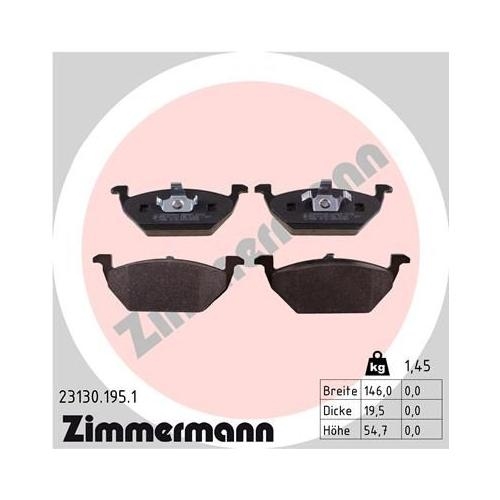 Bremsscheibe ZIMMERMANN 100.1233.20 COAT Z f&uuml;r VAG VW (FAW) VW (SVW) SKODA (SVW)