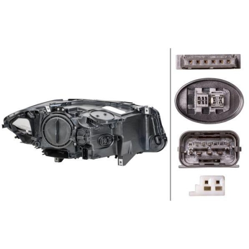 HELLA Hauptscheinwerfer 1LL 010 131-531 für BMW, links