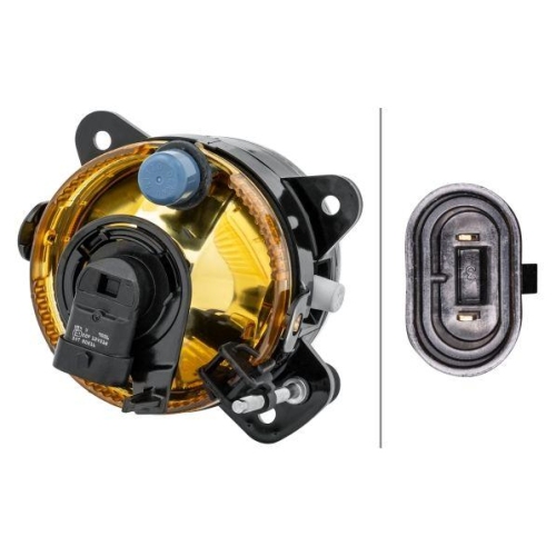 HELLA Nebelscheinwerfer 1N0 271 247-411 für VW, links