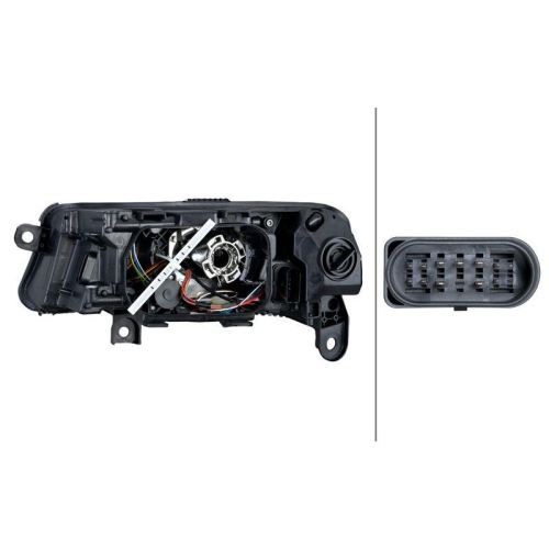 HELLA 1EL 354 903-021 Hauptscheinwerfer f&uuml;r AUDI, rechts