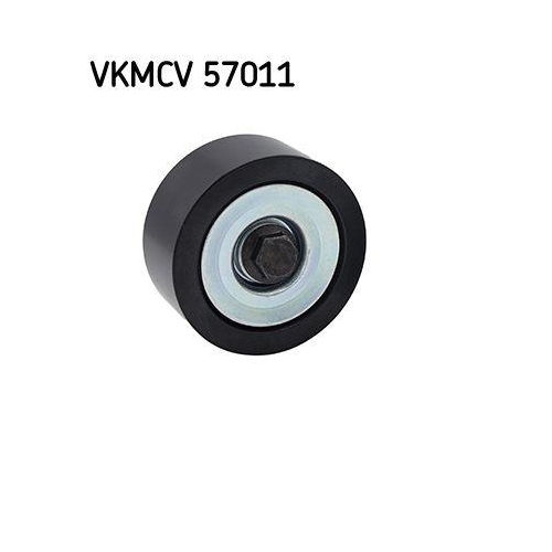 Umlenk-/F&uuml;hrungsrolle, Keilrippenriemen SKF VKMCV 57011 f&uuml;r DAF, oben