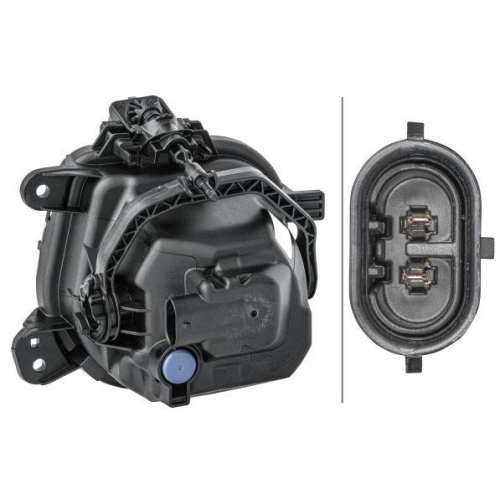 HELLA Nebelscheinwerfer 1N0 354 876-021 für BMW, rechts