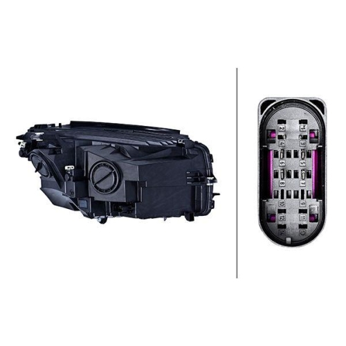 HELLA Hauptscheinwerfer 1EG 354 877-011 f&uuml;r MERCEDES-BENZ, links