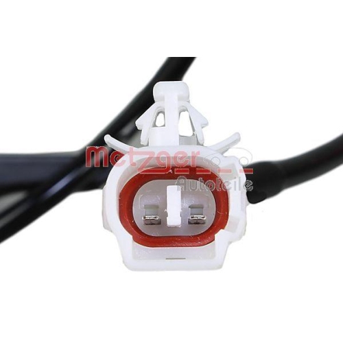 Sensor, Raddrehzahl METZGER 09001168 f&uuml;r TOYOTA, Vorderachse rechts