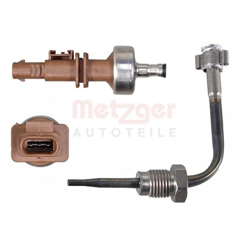 Sensor, Abgastemperatur METZGER 08941071 ORIGINAL ERSATZTEIL f&uuml;r PORSCHE