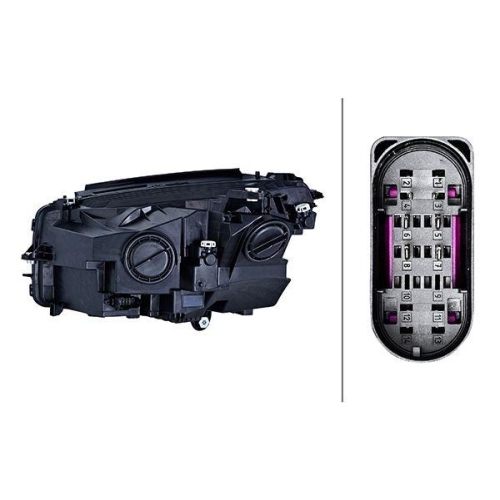 HELLA Hauptscheinwerfer 1EG 354 877-021 f&uuml;r MERCEDES-BENZ, rechts