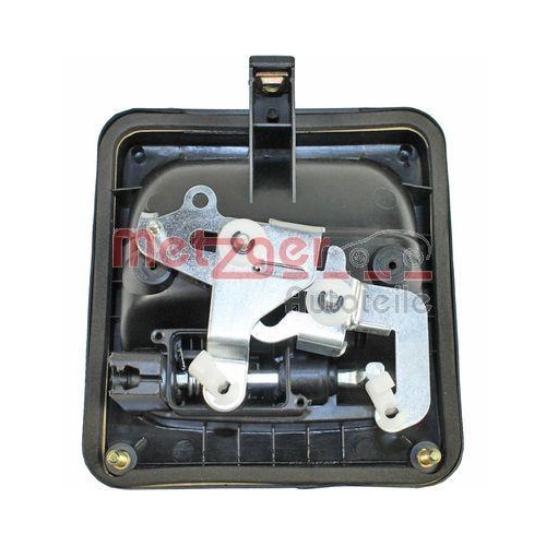 Türaußengriff METZGER 2310539 für CITROËN PEUGEOT, außen, rechts