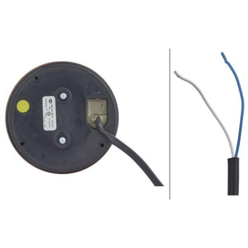 HELLA Blinkleuchte 2BA 964 169-311 f&uuml;r DAF LIEBHERR BLUEBIRD VDL ROSENBAUER