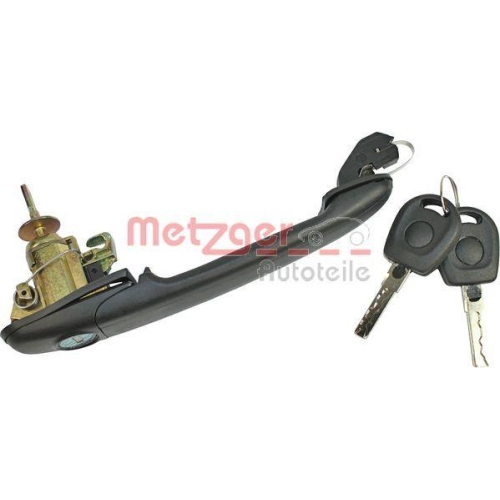 Türaußengriff METZGER 2310540 für VAG, vorne links, vorne rechts