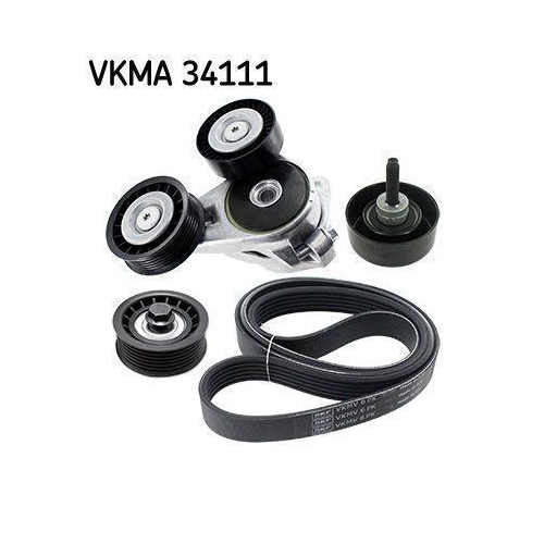 Keilrippenriemensatz SKF VKMA 34111 f&uuml;r ALFA ROMEO CITRO&Euml;N FIAT FORD LANCIA OPEL