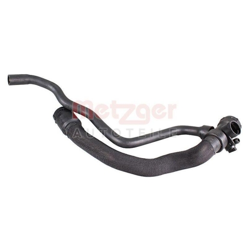 K&uuml;hlerschlauch METZGER 2422081 f&uuml;r AUDI SEAT, links unten