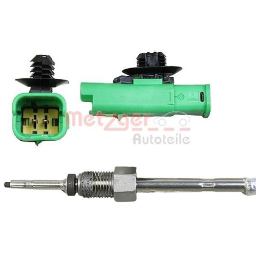 Sensor, Abgastemperatur METZGER 0894559 ORIGINAL ERSATZTEIL f&uuml;r FORD