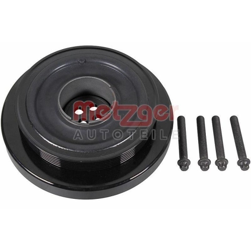 Riemenscheibe, Kurbelwelle METZGER 6400139 KIT + GREENPARTS f&uuml;r BMW