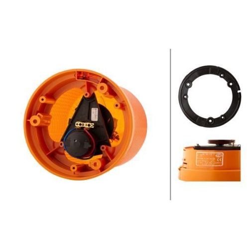 HELLA Rundumkennleuchte 2RL 004 958-111 KL 700 f&uuml;r AUW&Auml;RTER BMW DAF FIAT IVECO