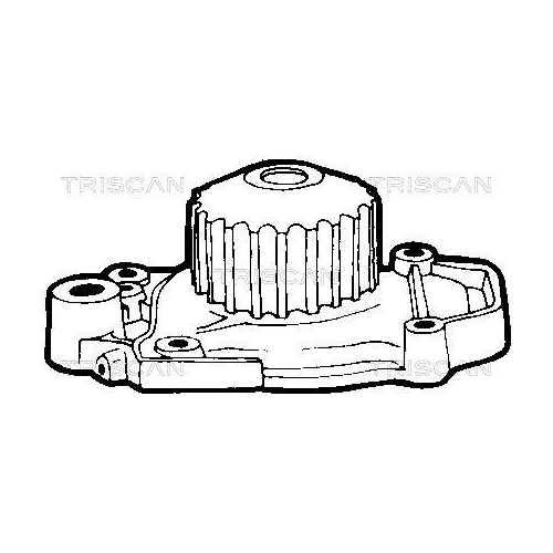 Wasserpumpe, Motork&uuml;hlung TRISCAN 8600 10849 f&uuml;r HONDA ROVER