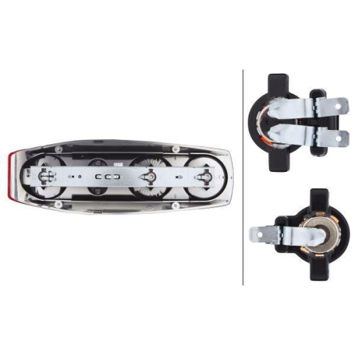 HELLA Heckleuchte 2VA 341 419-061 für HYMER KNAUS, rechts