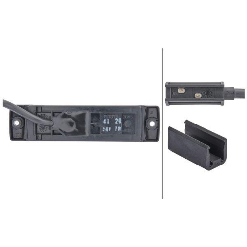 HELLA Seitenmarkierungsleuchte 2PS 008 645-621 f&uuml;r DAF K&Auml;SSBOHRER MAN SCANIA